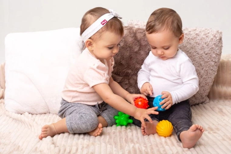 Rôzne textúry pre zmyslový rozvoj