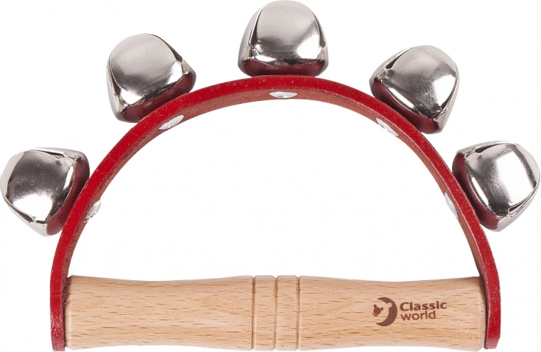 Classic World detské činelky – drevené hudobné rolničky