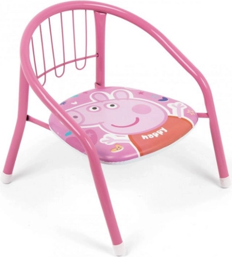 Kovová detská stolička Peppa Pig