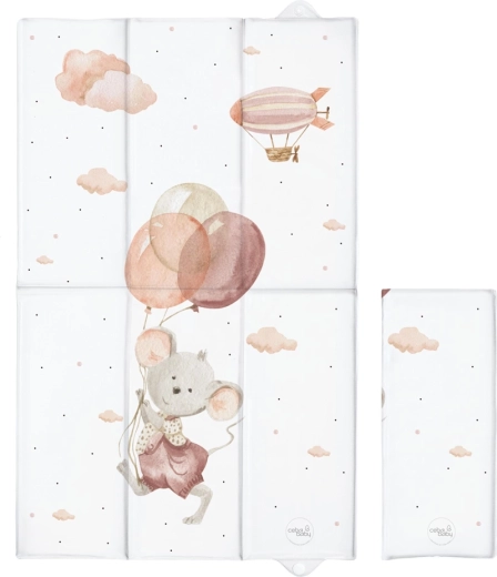 Ceba baby cestovná prebaľovacia podložka Basic Mouse 60 × 40 cm