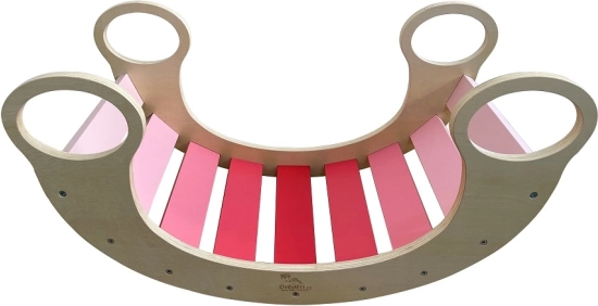 Montessori ružová hojdačka 2Kids Toys