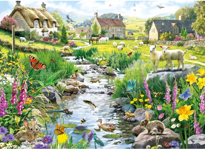 Gibsons puzzle Bublajúci potôčik 1000 dielikov