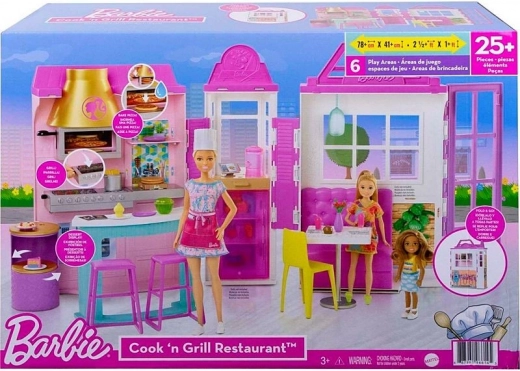 Reštaurácia s doplnkami Barbie