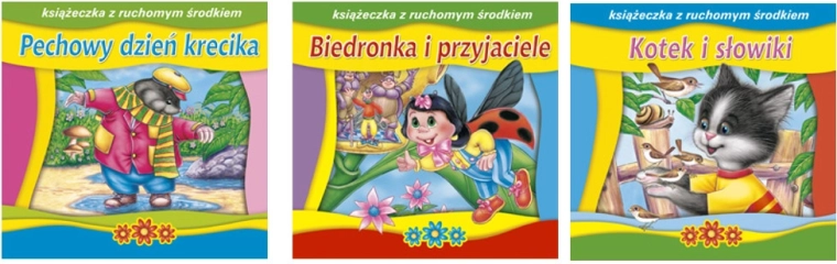 Knižka s pohyblivým stredom