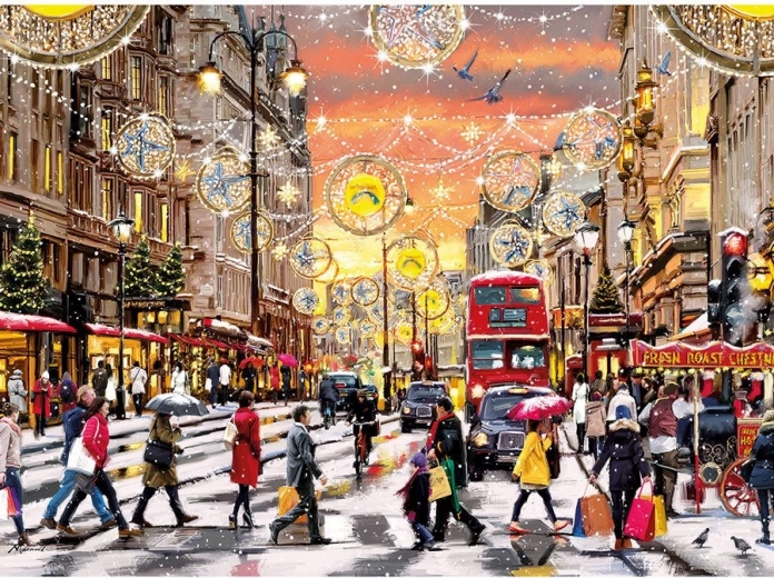 Gibsons puzzle Sviatočný zhon 1000 dielikov