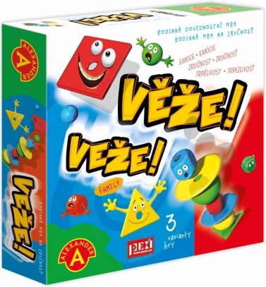 Pexi veže – rodinná zručnostná hra