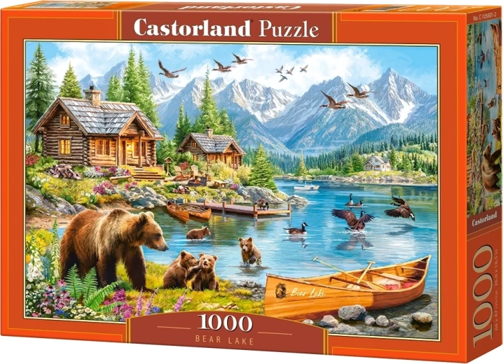 Puzzle Castorland Medvedie jazero, 1000 dielikov
