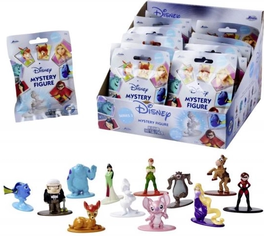 disney nano figúrka v sáčku – kovová zberateľská mini figúrka 4 cm (wave 3, 12 druhov)
