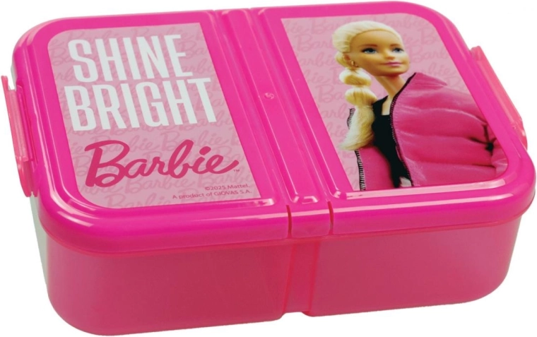Viackomorový box na desiatu Barbie