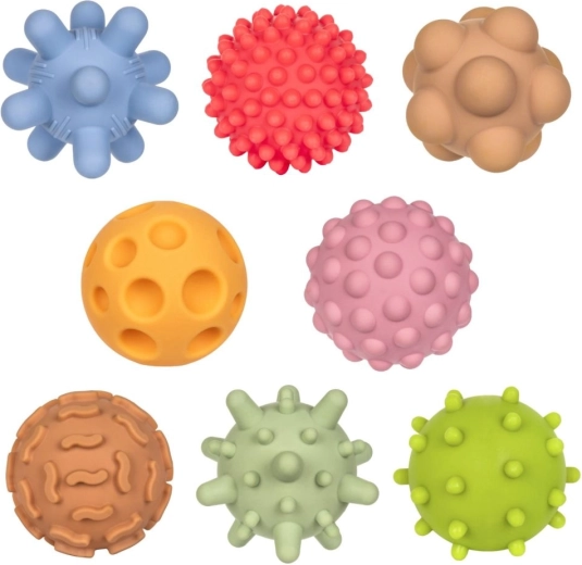 Rôzne textúry pre bohatú senzorickú stimuláciu