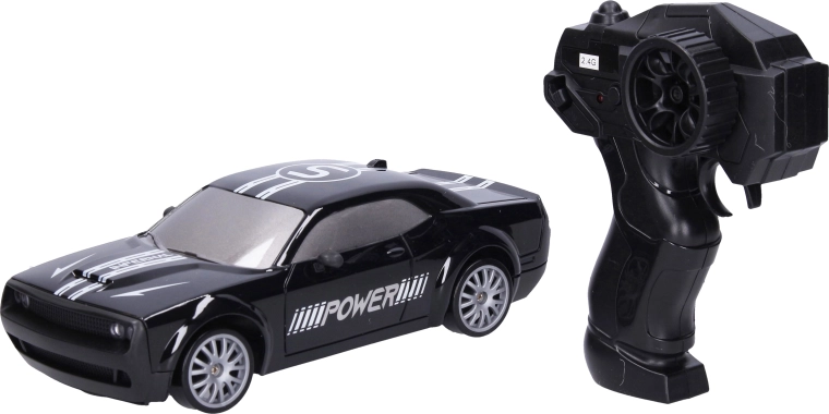 Driftovacie RC auto na diaľkové ovládanie čierne