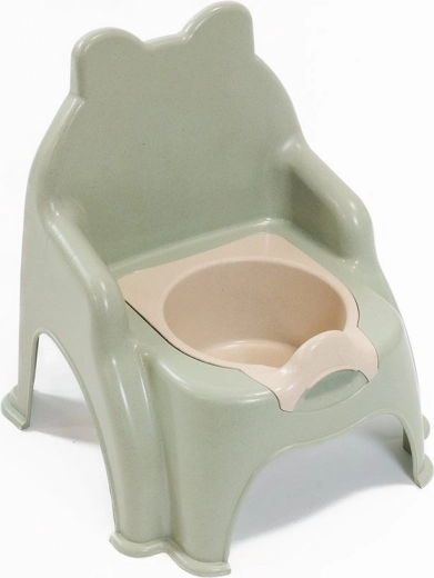 Detský nočník s tigrom EKO zelený