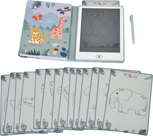 2Kids Toys LED tabuľa na obkresľovanie Safari