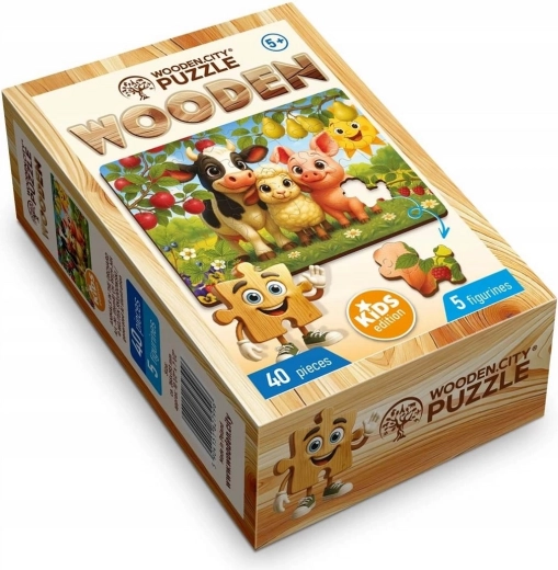 5 unikátne tvarovaných dielikov