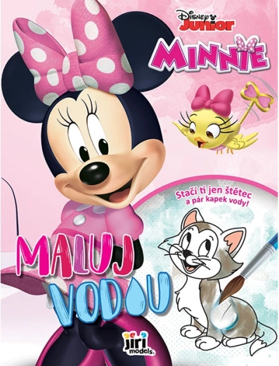 Maľuj vodou A4 Minnie