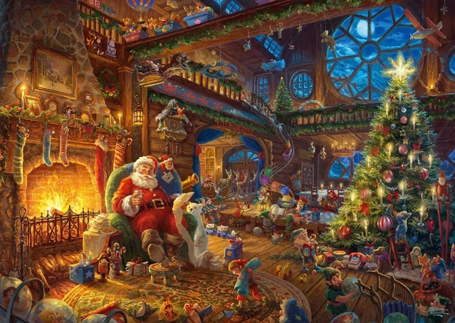 Puzzle Santova dielňa 1000 dielikov SCHMIDT