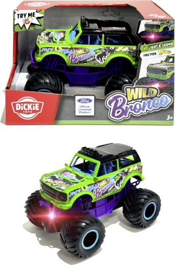 Auto Ford Wild Bronco so svetelnými a zvukovými efektmi 18 cm