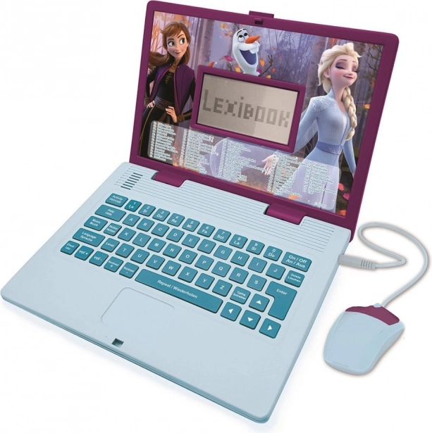 Dvojjazyčný notebook Disney Frozen s aktivitami