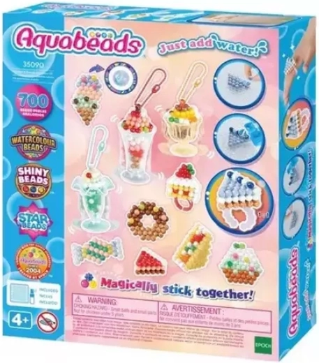 Aquabeads sladké maškrty kreatívna sada vodných korálikov
