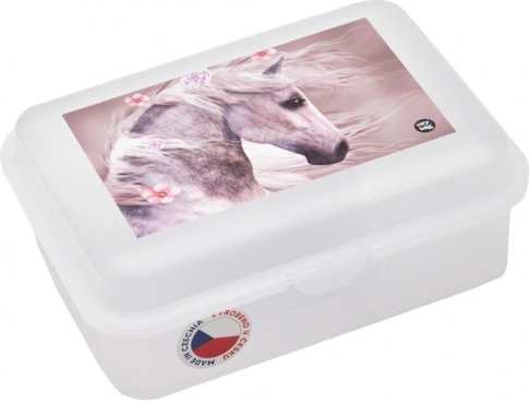Box na desiatu s priehradkou kôň Romantic