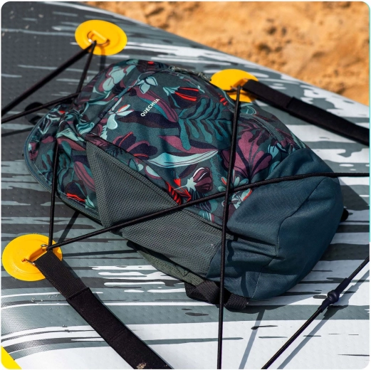 Praktické uchytenie výbavy vďaka cargo bungee