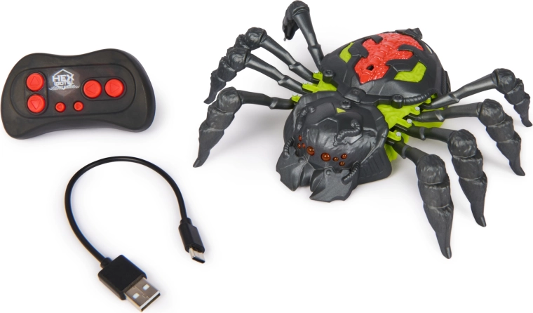 LED oči a USB nabíjanie