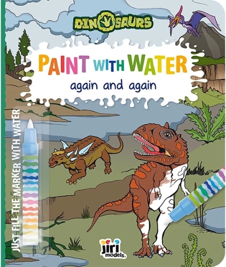 Vodné omaľovánky Dinosaurs