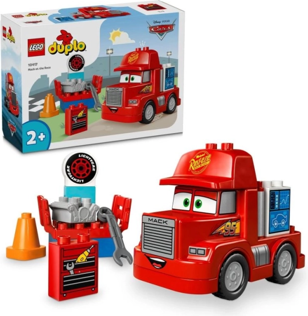 LEGO DUPLO Disney Auta Maniek na pretekoch
