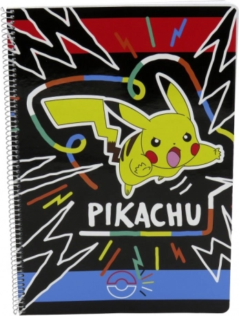 Pokémon A4 blok kružkový - Edícia Colourful