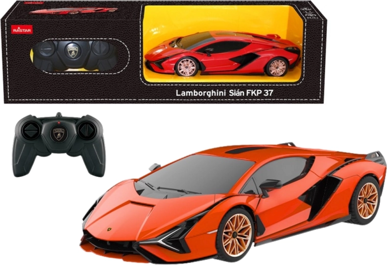 Auto na diaľkové ovládanie RASTAR LAMBORGHINI Sián, oranžové