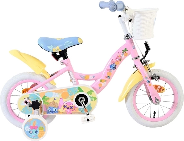 Detský bicykel Stitch 12″ ružový