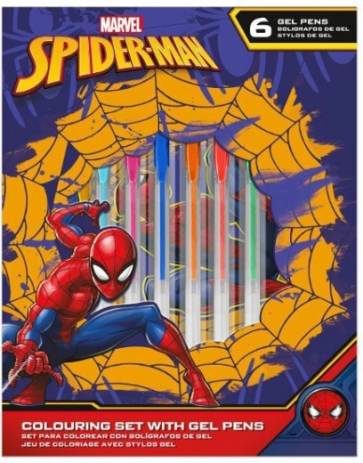 Kreatívna sada MARVEL SPIDER-MAN – zápisník a gélové perá