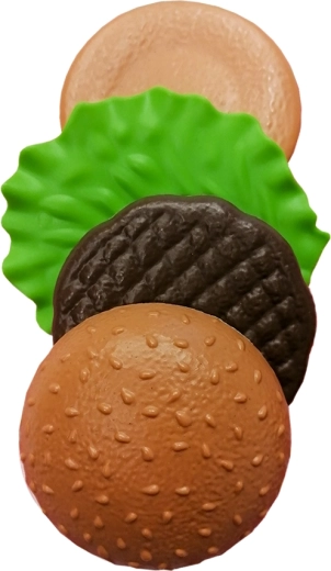 Zostavte hamburger podľa chuti