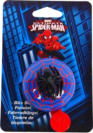 Zvonec na bicykel Spiderman