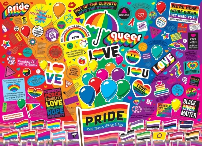 Cobble Hill puzzle Pride 1000 dielikov