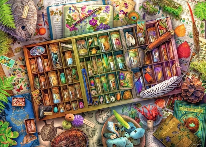 Ravensburger puzzle Prírodopisná zbierka 1000 dielikov