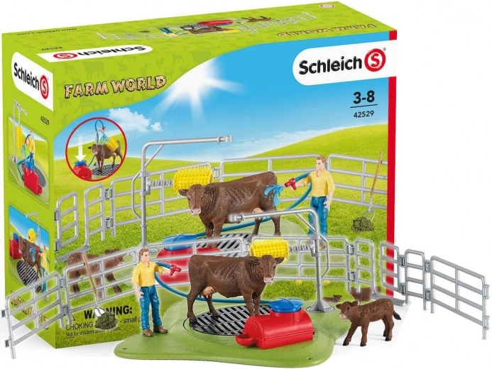 Umývacia stanica pre kravy SCHLEICH Farm World