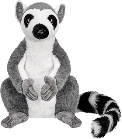 Plyšový lemur sediaci 20 cm