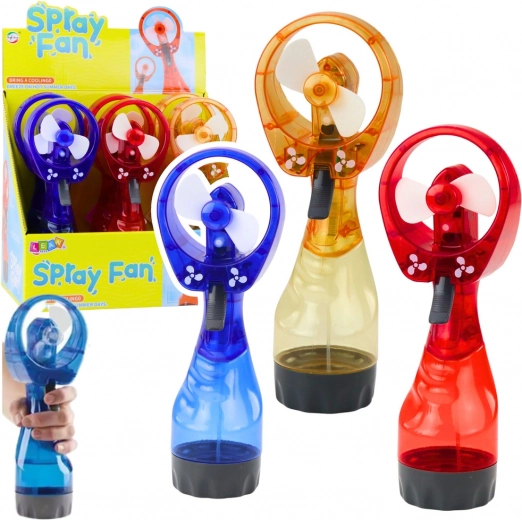 Prenosný ventilátor s rozprašovačom na batérie