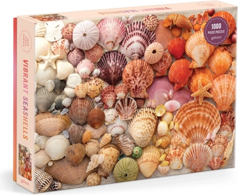 Puzzle Žiarivé mušle 1000 dielikov