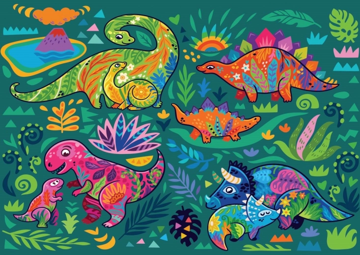 Yazz puzzle dinosaury 1000 dielikov