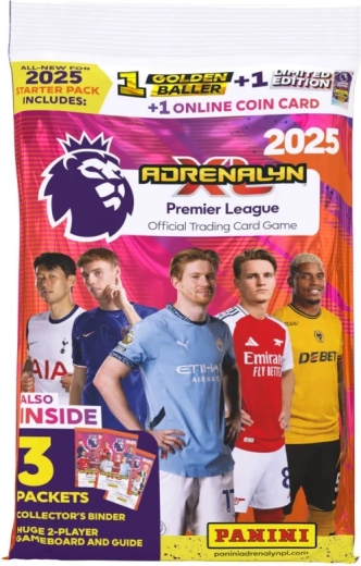 Panini Premier League 2025 Adrenalyn XL štartovacia sada