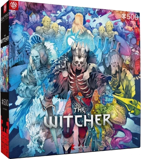 Puzzle Zaklínač: Frakcie príšer 500 dielikov