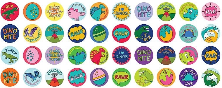 320 samolepiek pre nekonečné tvorenie