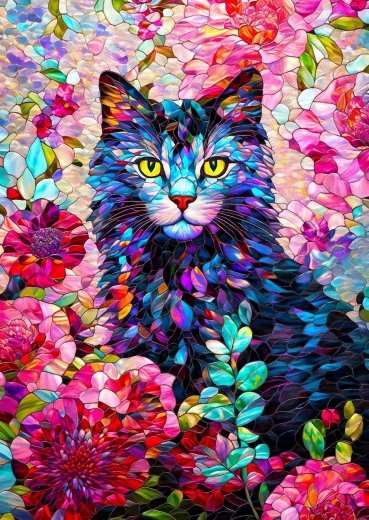 Enjoy puzzle Gigi v záhrade 1000 dielikov