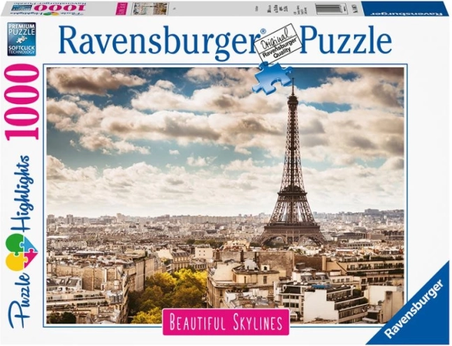 Ravensburger puzzle Paríž 1000 dielikov
