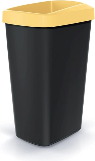 Odpadkový kôš Compacta Q Drop 45 l svetložltý