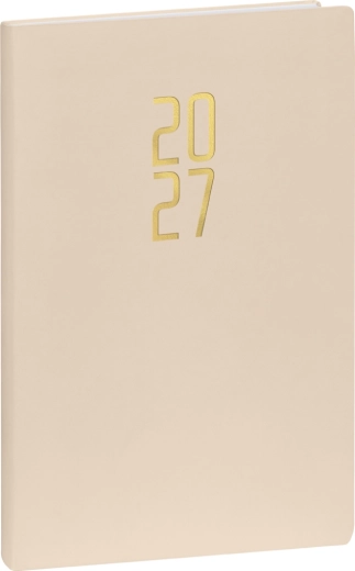 Notique týždenný diár Ponza 2027 béžový 15 × 21 cm