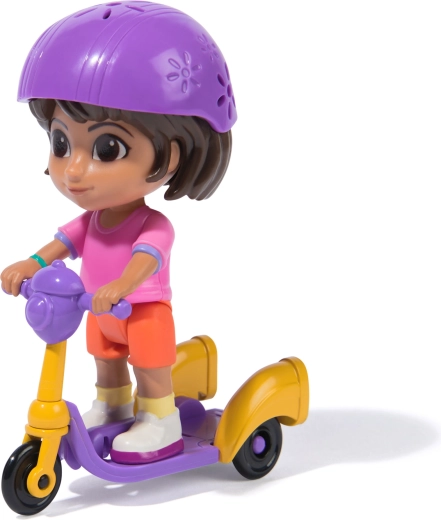 Trojkolesová kolobežka pripravená na výpravy