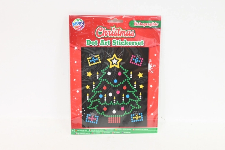 CCG Vianočné bodkovanie – kreatívny obrázok 22 × 18 cm